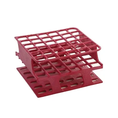 OneRack – Half Size Test Tube Rack 36 Place 5 to 10 mL Tube Size Magenta 59 X 104 X 104 mm – HS27501D