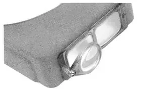 Optiloupe – Optical Loupe 2.5X Magnification For Optivisor Headband Visor – LP-1