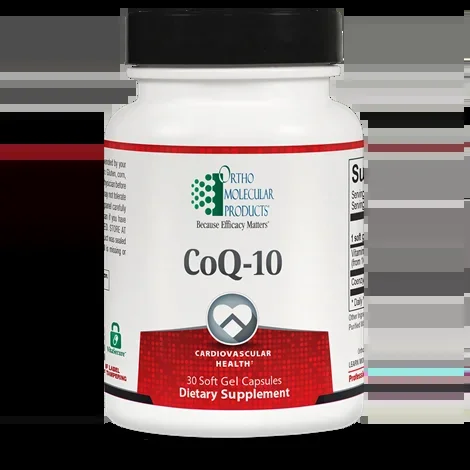 Ortho Molecular CoQ-10 100 mg 30 Softgels