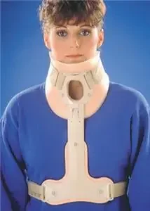 Ossur Philadelphia – Rigid Cervical Collar Preformed Adult Medium Two-Piece / Trachea Opening 3-1/4 Inch Height 13 to 16 Inch Neck Circumference – 66385