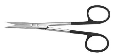 Padgett SuperCut – Dissecting Scissors 4-3/4 Inch Length OR Grade German Stainless Steel NonSterile Finger Ring Handle Straight Blade Sharp Tip / Sharp Tip – PM-6820