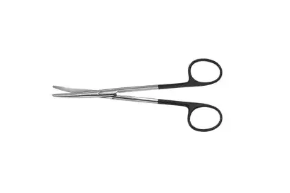 Padgett SuperCut – Dissecting Scissors Metzenbaum 7 Inch Length OR Grade German Stainless Steel NonSterile Finger Ring Handle Curved Blade Blunt Tip / Blunt Tip – PM-6813
