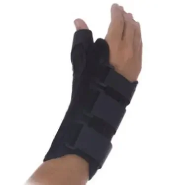 PatientForm – Thumb Splint X-Small Left or Right Hand Black – 70322