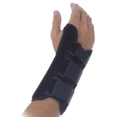 PatientForm – Wrist Brace Aluminum / Spandex Right Hand Black X-Large – 70218-8