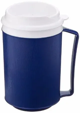 Patterson Medical Supply – Drinking Mug 12 oz. Blue Plastic Reusable – ‘1137