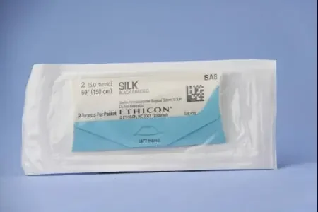 Perma – Hand SUTUPAK – Suture without Needle Braided Silk Nonabsorbable Coated Size 2 60 Inch Suture – SA8H
