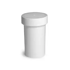 Pharmex – Ointment Jar Plastic White 1 oz. – WOJ-1