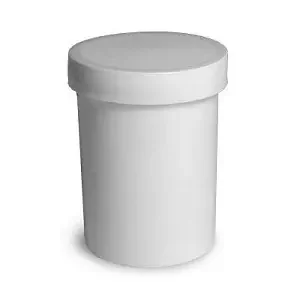 Pharmex – Ointment Jar Plastic White 4 oz. – WOJ-4