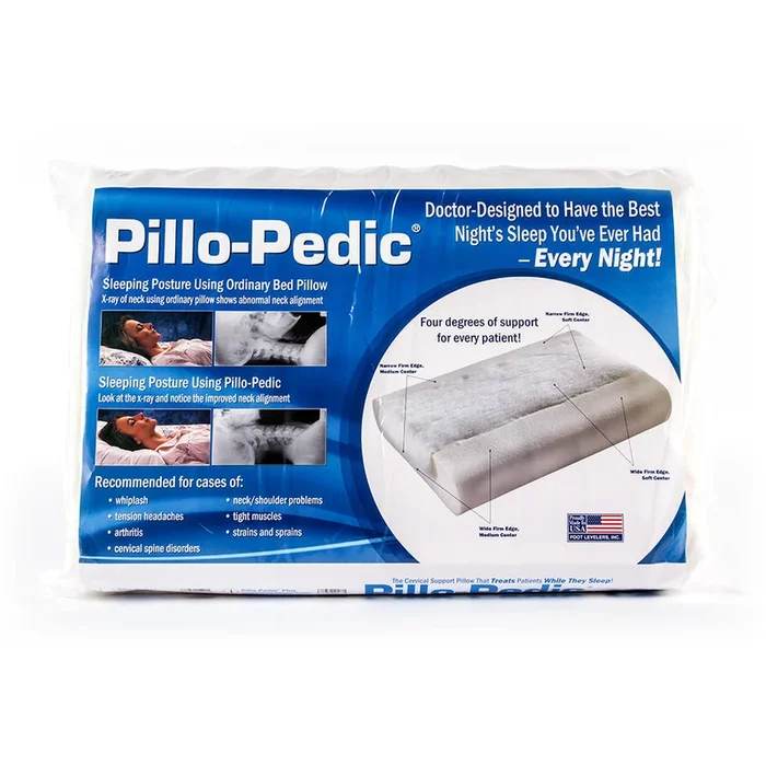 Pillo-Pedic Plus Pillow 4-1/2″ High X 23″ Long X 15-1/2″ Wide 1 EA
