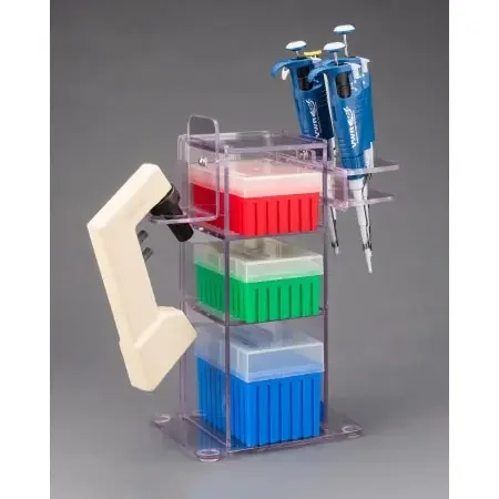 Poltex – Vertical Benchtop Organizer 3 Pocket, 6 X 7-1/2 X 12-1/2 Inch – 3VTORG-PIPTRBRK-BRK