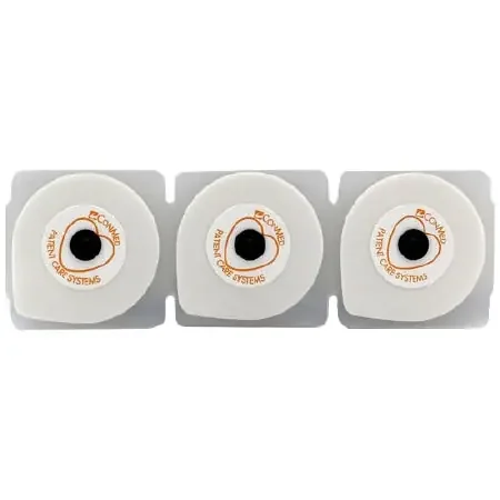 Positrace – ECG Snap Electrode Monitoring Radiolucent Foam Backing 3 per Pack – 1870C-003