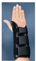 Premier – Wrist Brace Aluminum / Foam / Nylon / Plastic / Polyester Right Hand Black X-Small – 08144381