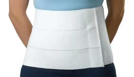 Premium – Abdominal Binder Large / X-Large Hook and Loop Closure 46 to 62 Inch Waist Circumference 9 Inch Height Adult – ORT21110LXL