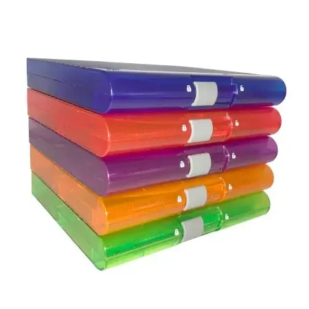 Premium Plus – Slide Storage Box 1-1/3 X 7-3/4 X 8-1/5 Inch Assorted Colors ABS / Polypropylene 100 Slide Capacity – 120593