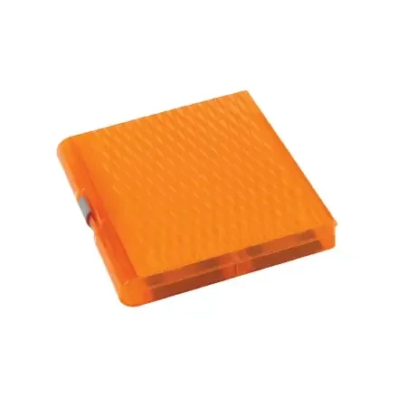 Premium Plus – Slide Storage Box 1-1/3 X 7-3/4 X 8-1/5 Inch Orange ABS / Polypropylene 100 Slide Capacity – 120577