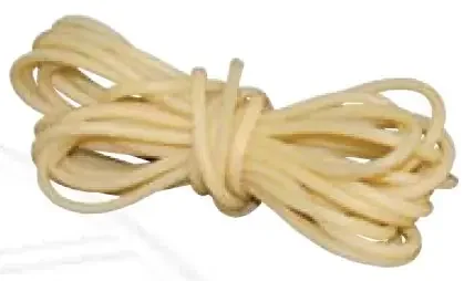 Primeline Industries – General Use Connector Tubing 50 Foot Length 0.375 Inch I.D. NonSterile Without Connector Amber Smooth OT Surface Natrual Latex Rubber – 186XA