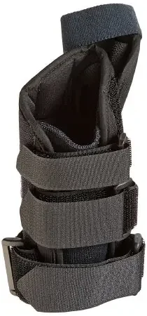 Primo – Wrist Brace with Thumb Spica Aluminum / Elastic / Foam / Plastic / Polyester Right Hand Black X-Small – 08147361