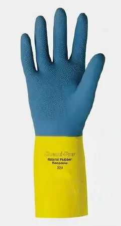 Pro Gloves – Utility Glove Size 9 Flock Lined Blue 13 Inch Straight Cuff NonSterile – 19014486