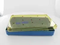 Pro-Tec – Instrument Tray with Lid Micro Metal 4/5 X 4 X 6-1/2 Inch – 6540
