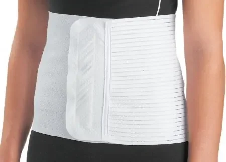 ProCare – Abdominal Binder Medium / Large Hook and Loop Closure 32 to 65 Inch Waist Circumference 10 Inch Height Adult – 79-89376