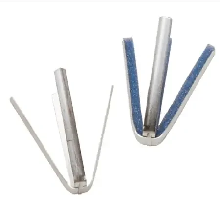 ProCare – Finger Splint Small Without Fastening Left or Right Hand Blue / Silver – 79-71883