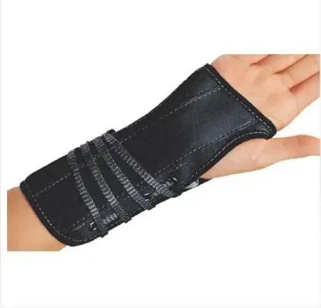 ProCare – Wrist Brace Aluminum / Flannel / Suede Right Hand Black Small – 79-87223