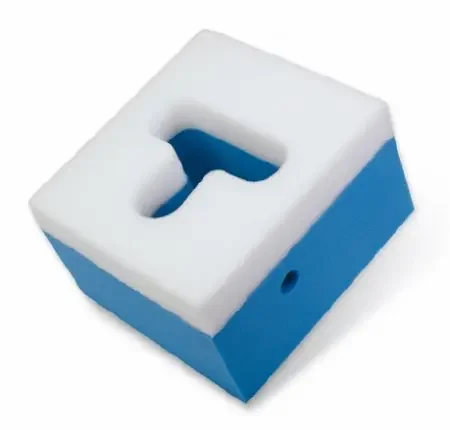 ProCare Premium – Prone Head Positioner with Tube Access Procare Premium 9-1/2 W X 10-1/2 D X 7 H Inch Foam Freestanding – 79-90871
