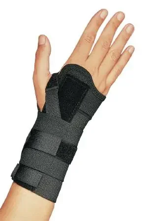 ProCare Universal CTS – Wrist Brace Aluminum / Elastic Left or Right Hand Black Large – 79-97017