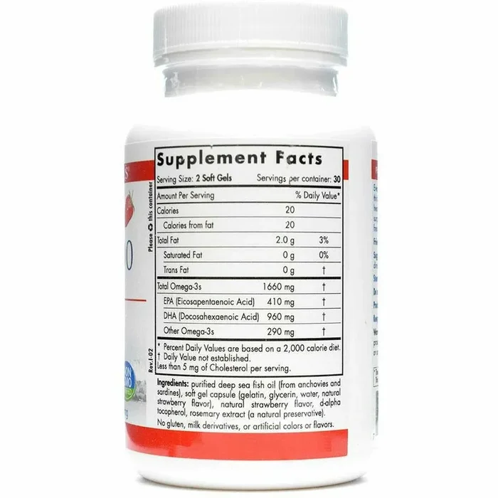 ProDHA 1000 mg Strawberry by Nordic Naturals