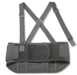ProFlex 1600 Standard – Worker Back Support with Suspenders 3X-Large Hook and Loop Closure 46 to 52 Inch Waist Circumference 9 Inch Height Adult – 11107