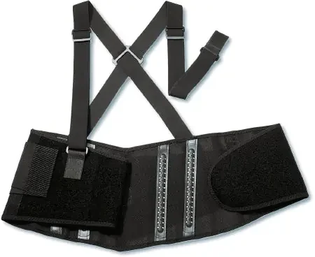 ProFlex 2000SF High Performance – Worker Back Support with Suspenders Large Hook and Loop Closure 34 to 38 Inch Waist Circumference Adult – 11284