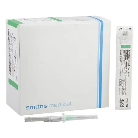 Protectiv Plus – Peripheral IV Catheter 18 Gauge 1.25 Inch Retracting Safety Needle – 306501