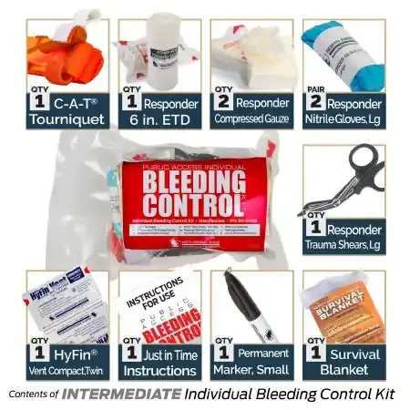 Public Access – Bleeding Control Kit Intermediate – 80-0466