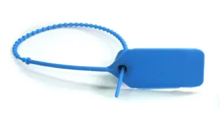 Pull-Tight Loks – Tamper Evident Seal UnNumbered Blue Plastic 9 Inch – 5030 BL