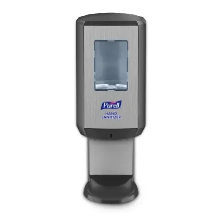 PURELL CS8 – Hand Hygiene Dispenser Chrome / Black ABS Plastic Touch Free 1200 mL Wall Mount – 7824-01