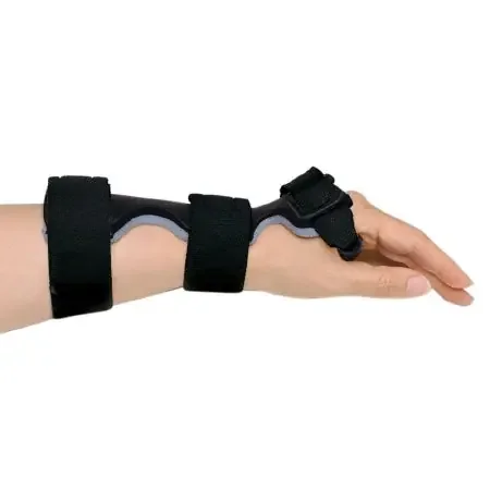 RCAI Dorsal Carpal Tunnel – Wrist Splint Plastic / Foam Right Hand Black Medium – 51698/NA/RM