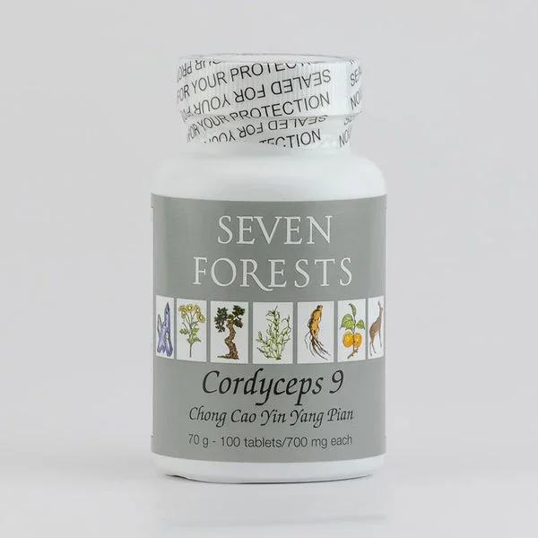 SEVEN FOREST CORDYCEPS 9 (100 TABLETS)