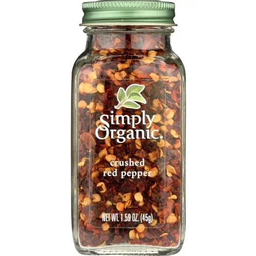 Simply Organic, Btl Red Pepper Crshd Org, 1.59 Oz(Case Of 6)