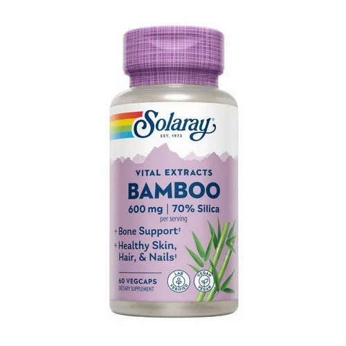 Solaray, Bamboo Stem Extract, 300 mg, 60 Caps