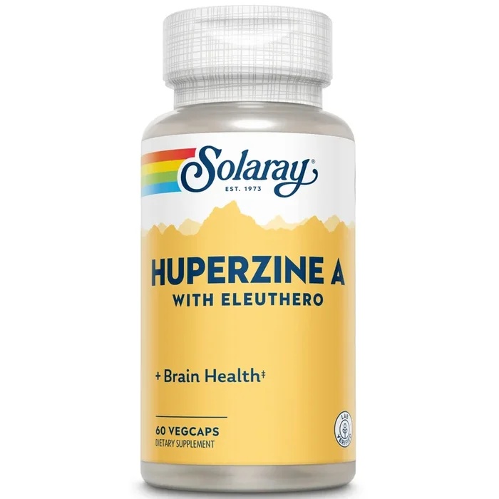 Solaray Huperzine A Capsules – 50mcg, 60 Count