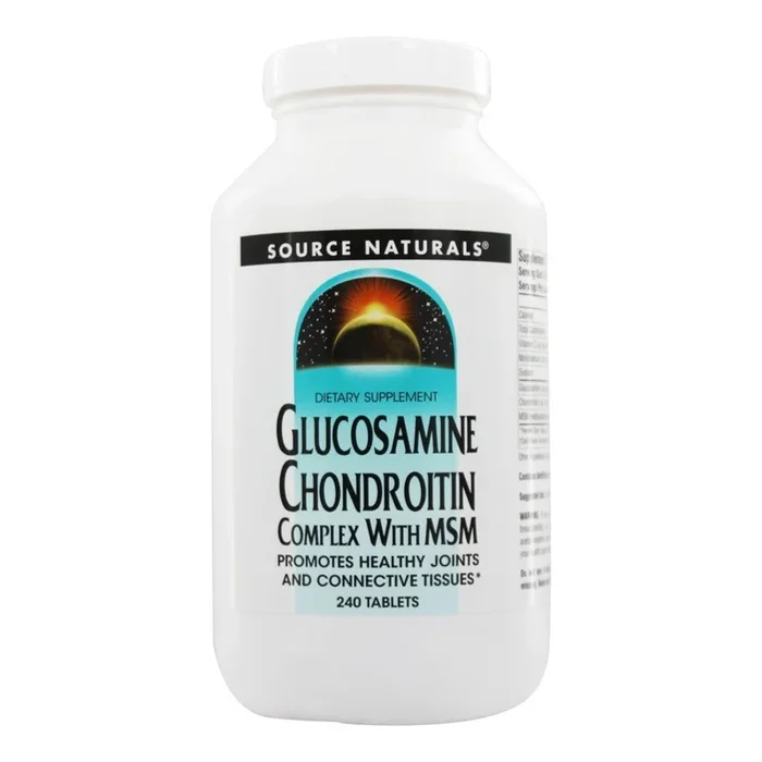 Source Naturals-Glucosamine Chondroitin Complex with MSM 240 tabs
