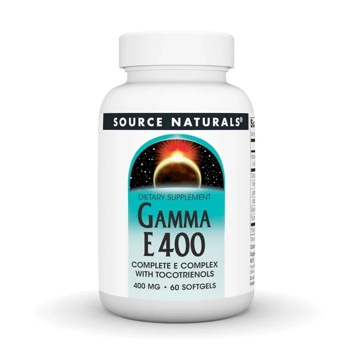Source Naturals, Inc. GAMMA E 400 Complex 60 Softgel