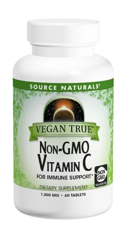 Source Naturals, Inc. Vegan True Non-GMO Vitamin C 60 Softgel