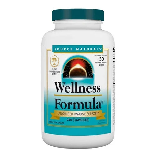 Source Naturals, Wellness Formula, 240 Caps
