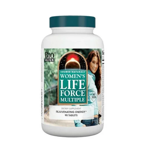 Source Naturals, Women’s Life Force Multiple, No Iron 90 Tabs