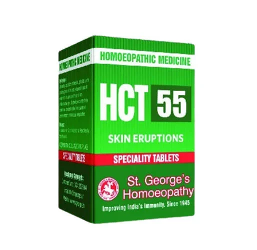St. George’s Homeopathy HCT 55 Tablets