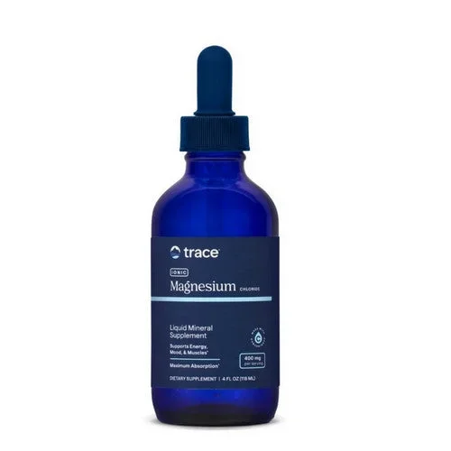 Trace Minerals, Ionic Magnesium, 400 mg, 4 Oz