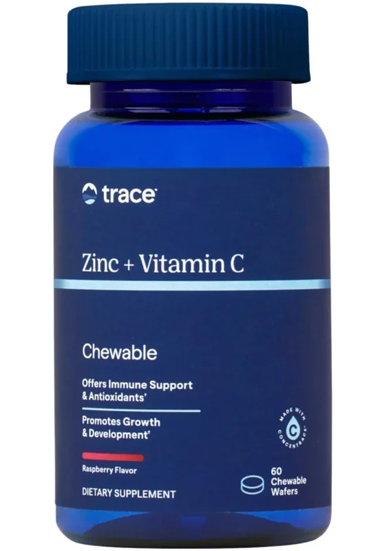 Trace Minerals Research Zinc + Vitamin C Chewable