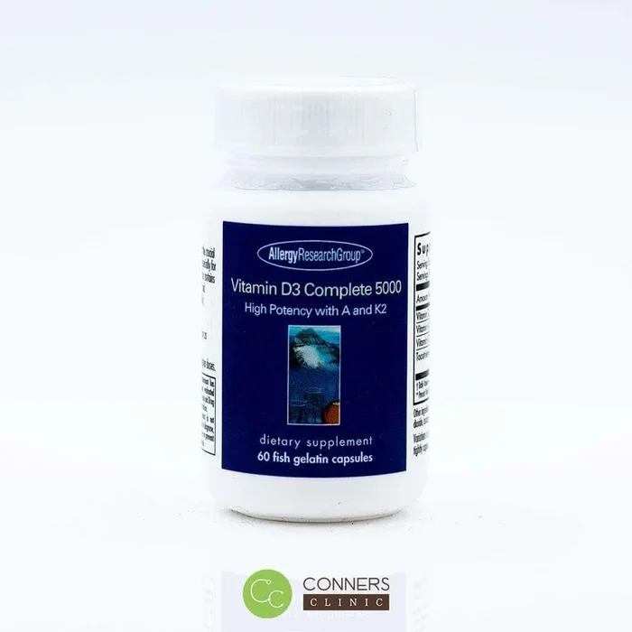 Vitamin D3 Complete 5000 with MK7, Vitamin A & E – 60 caps *